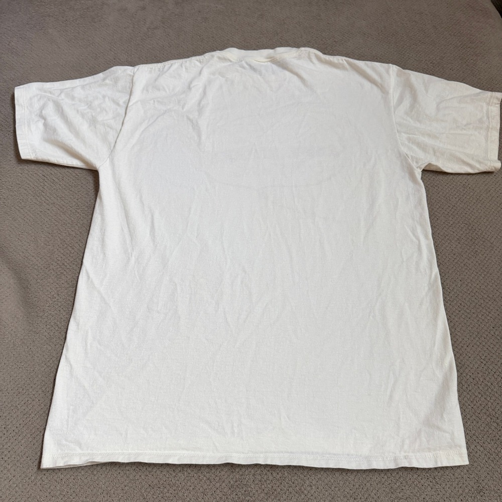 Vintage 1990s Achy Breaky Everything Shoebox Greetings Hallmark T-Shirt XL White - Picture 4 of 7